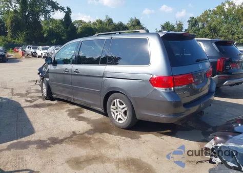 2010 Honda Odyssey Ex-L z USA, uszkodzony, nr VIN 5FNRL3H62AB011318